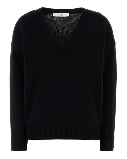 Co. Black Cashmere Jumper