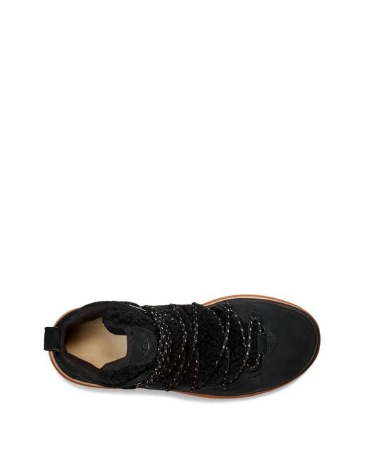 Ugg Black Lakesider Heritage Suede Boots for men
