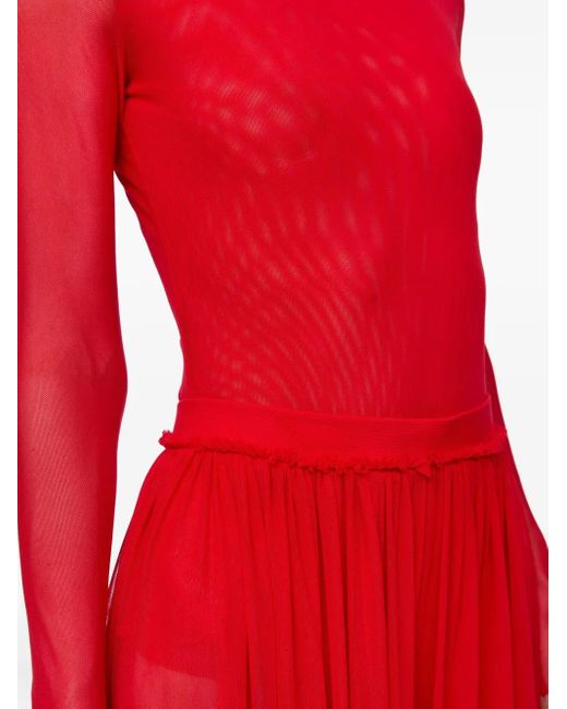 Atu Body Couture Red Mesh Body