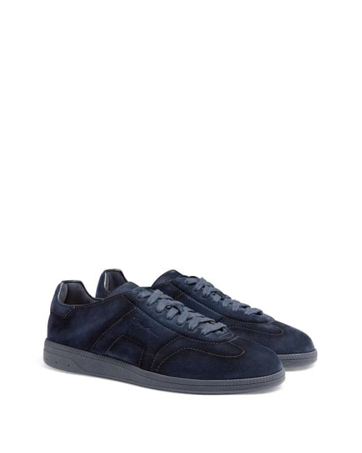 Santoni Blue Dbs Oly Sneakers for men