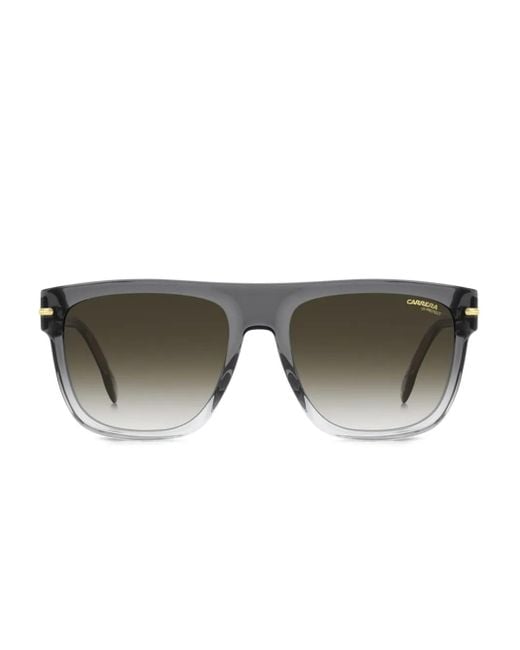 Carrera Sonnenbrille Mit Eckigem Gestell in Gray für Herren