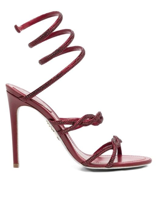 Sandali Con Decorazione 110Mm di Rene Caovilla in Pink