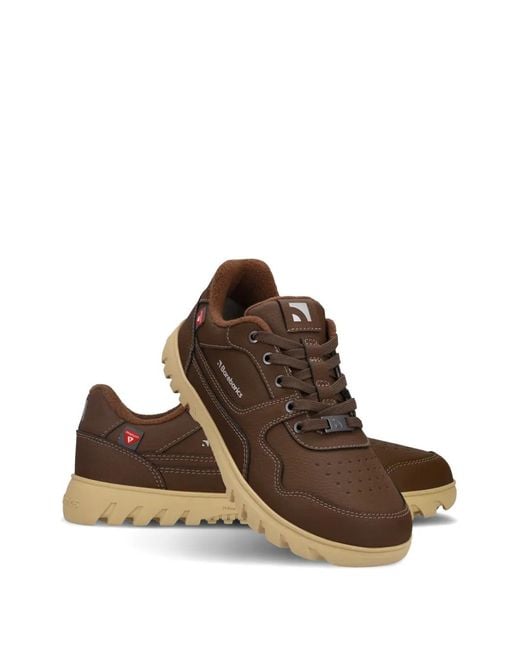 Barebarics Brown Zing Frost Lace-Up Sneakers