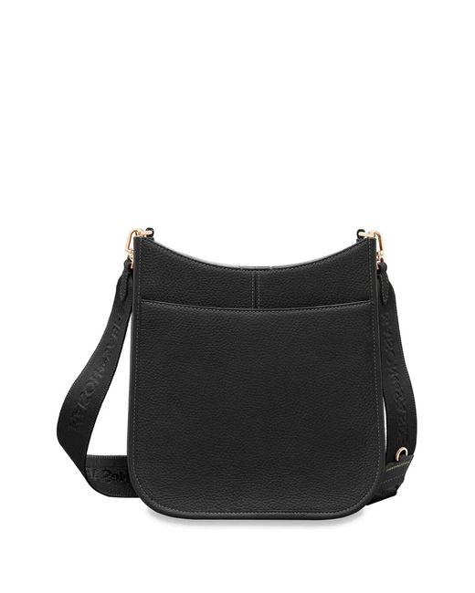 Maison De Sabre Black Leather Saddle Bag