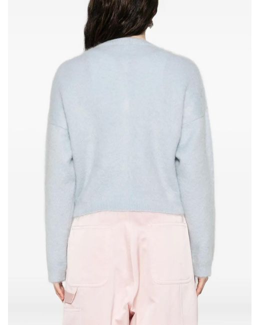 N°21 Blue Embellished Pocket Cardigan