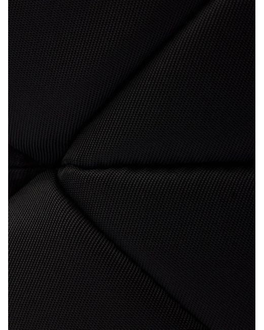 Prada Re-nylon パデッド ハンドバッグ Black