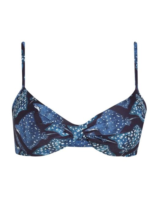 Lygia & Nanny Fiji ビキニトップ Blue