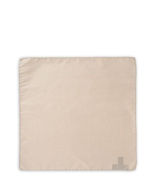 Emporio Armani Natural Silk Pocket Square for men
