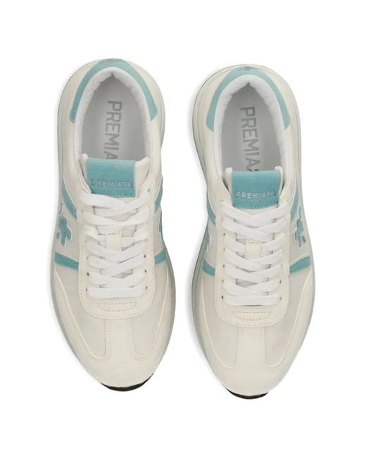 Baskets Bethcoin Premiata en coloris White