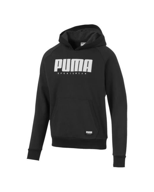 PUMA Black Fleece Hoodie for men