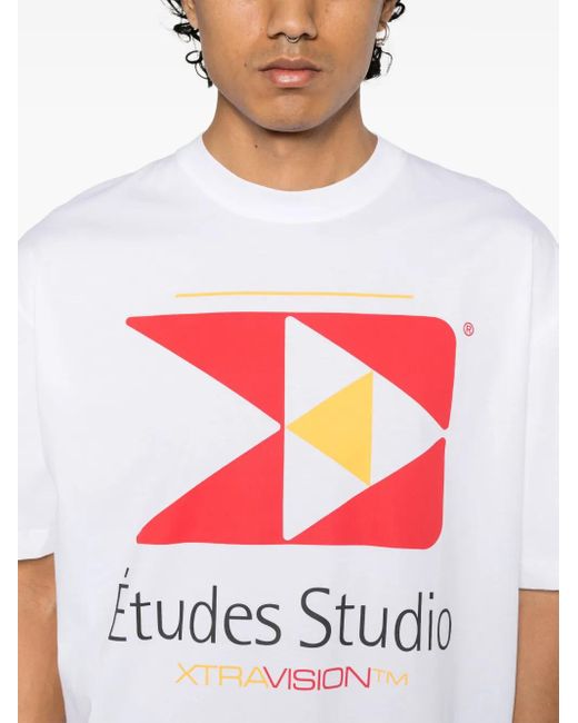 Etudes Studio Moment T-Shirt in het White