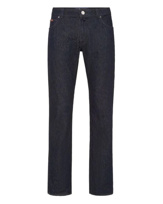 Billionaire Blue Straight-Leg Jeans for men