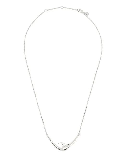 Shaun Leane White Hook Pendant Necklace