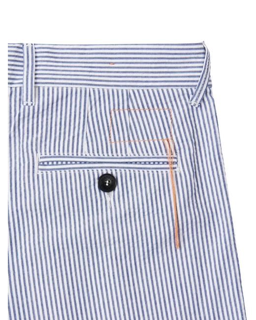 Fortela Blue Beachshort Striped Bermuda Shorts for men