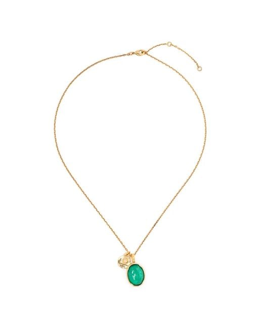Goossens Metallic Cabochons Necklace