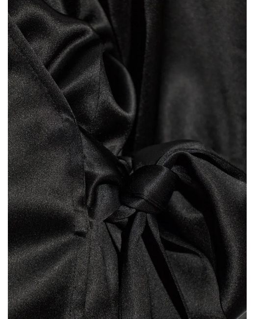 By Malene Birger Black Pacey Wrap Blouse