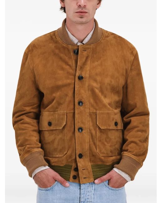 Fortela Brown Veste Bomber Cruiser for men