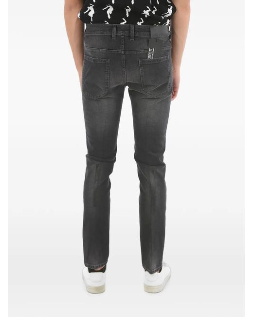 Neil Barrett Black Skinny Fit Faded Jeans 16 Cm for men