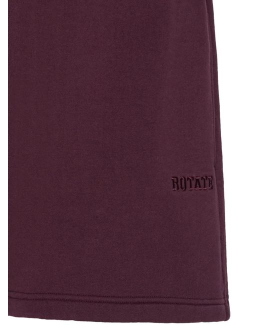 ROTATE BIRGER CHRISTENSEN Purple Short À Logo