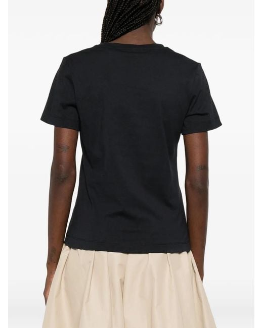 Gant Black V-Neck T-Shirt