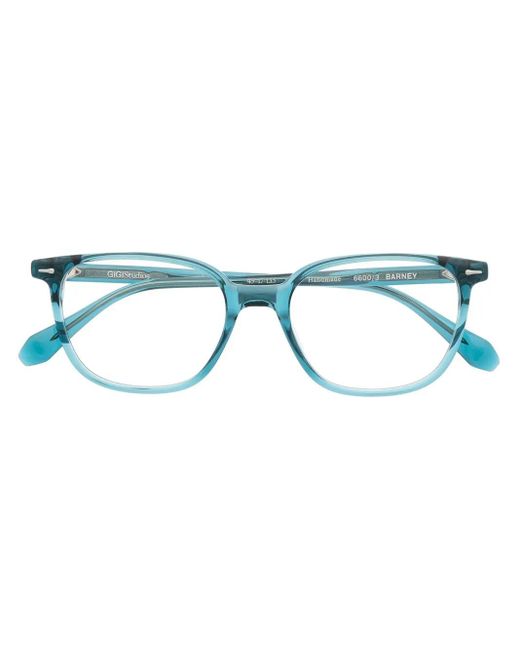 Gigi Studios Blue Brille Mit Eckigem Gestell