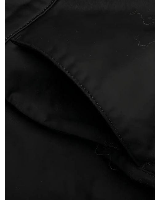 Represent Black Cargo-Pocket Trousers for men