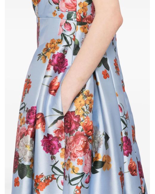 Sachin & Babi White Brooke Gown