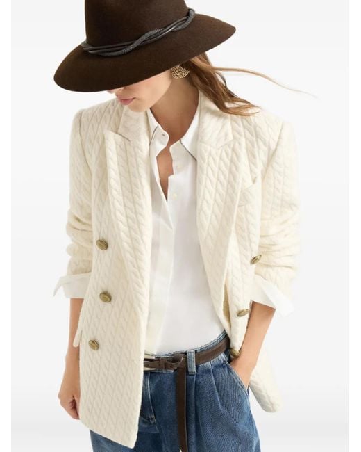 Brunello Cucinelli ダブルジャケット Natural