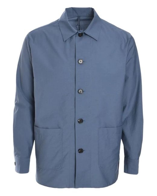 Slowear Blue Buttoned Shirt for men