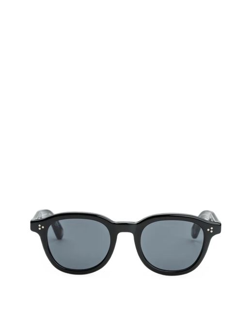 Eyevan Inc. Gray Kirk Geometric-Frame Sunglasses
