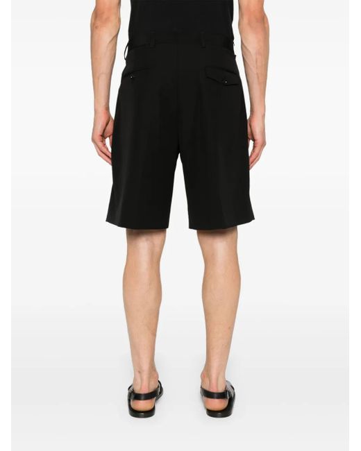 BE ABLE Shorts mit Bundfalten in Black für Herren