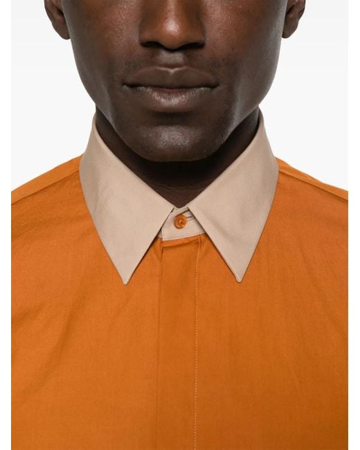 Fendi Orange Shirts for men