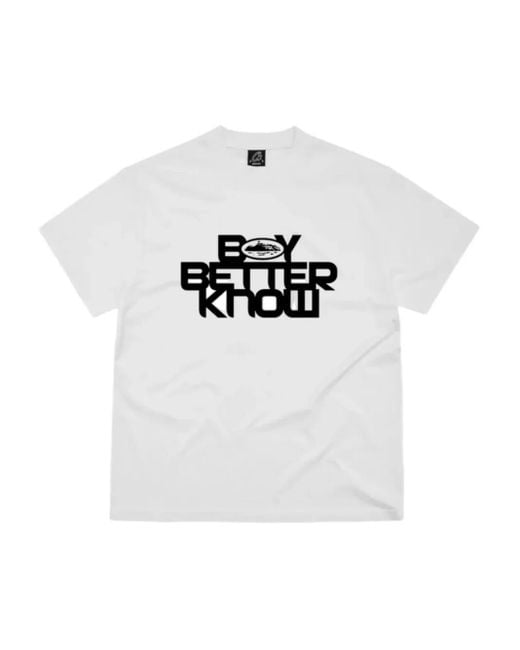 corteiz White The Bbk Alcatraz Tee T-Shirt