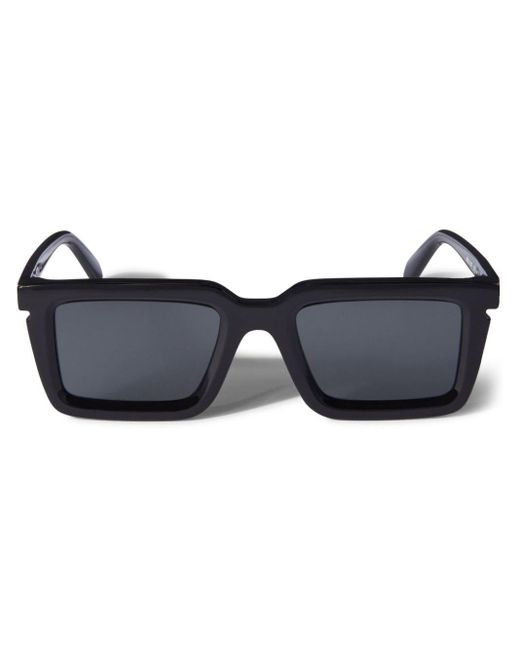 Off-White c/o Virgil Abloh Blue Tucson Square-frame Sunglasses for men