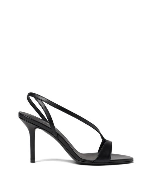 Scarosso Black Paula Strappy Sandals