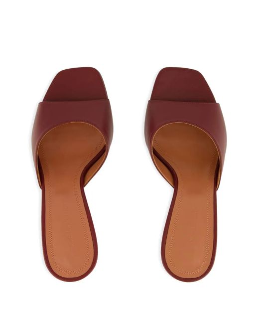 AMINA MUADDI Brown 70Mm Lupita Sandals