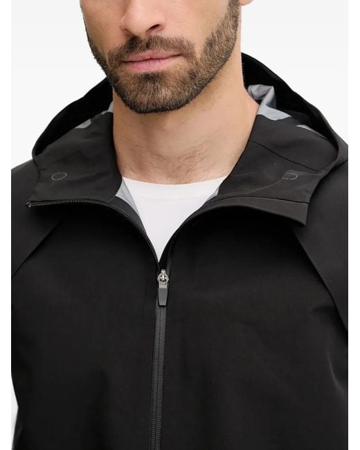 PUMA Black X Heliot Emil Hooded Zip-Front Gilet for men