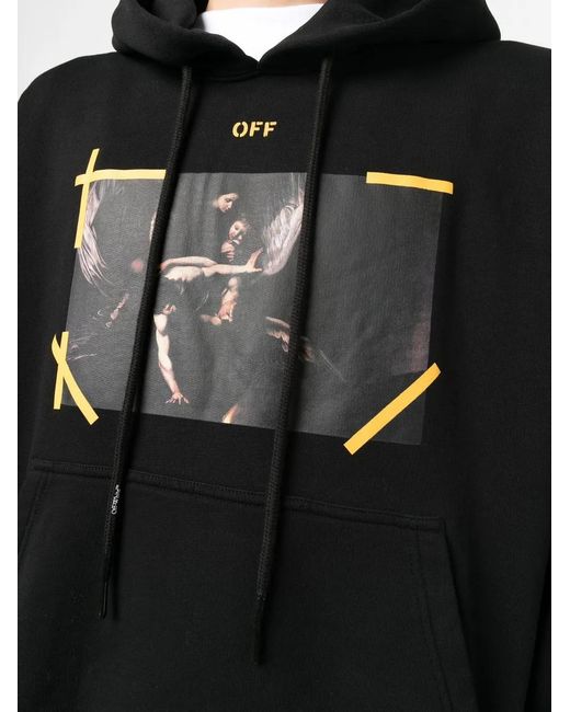 Off-White c/o Virgil Abloh Black Cotton Sweatshirt for men