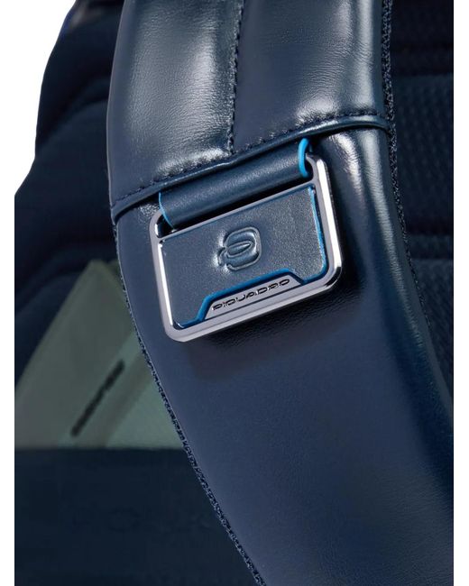Piquadro Blue Sac À Dos Personnalisable Pour Ordinateur Portable 14 Pouces for men