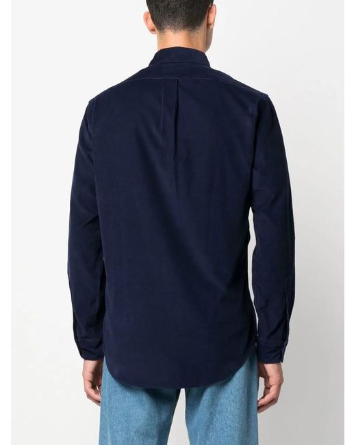 Polo Ralph Lauren Blue Sport Shirt for men