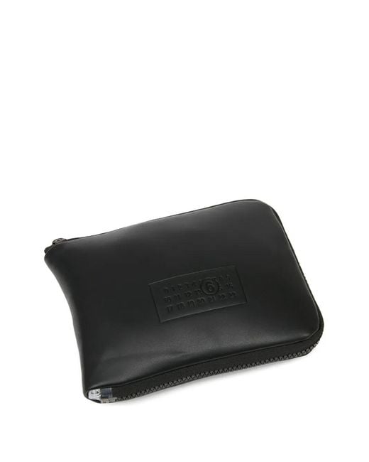 MM6 by Maison Margiela Black Japanese Wallet And Bag