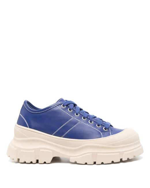 Sofie D'Hoore Blue Colourblock Trainers
