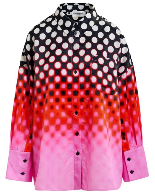 Essentiel Antwerp Red Holivia1 Hemd