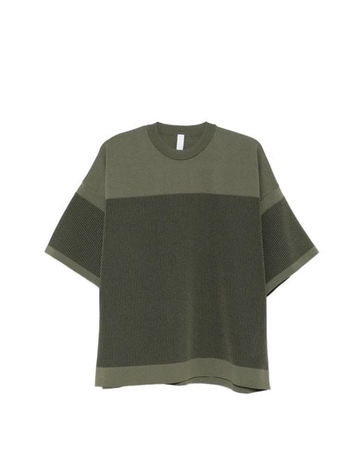 CFCL Green Short-Sleeve T-Shirt for men