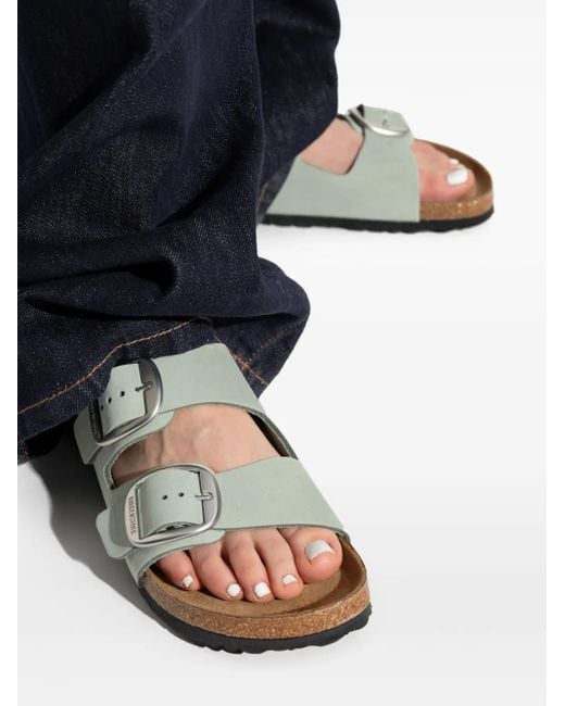 Birkenstock Green Arizona Slides