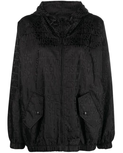 Moschino Jack Met Logoprint in het Black