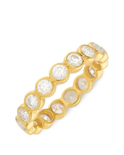 Auree Jewellery Metallic Bague Ortigia En Moissanite