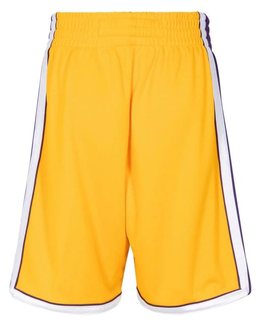 メンズ Mitchell & Ness La Lakers Authentic ショートパンツ Yellow
