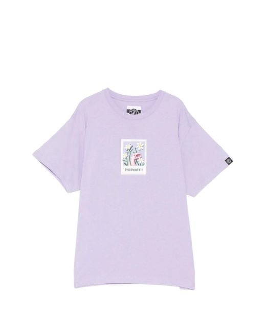 SPORT b. by agnès b. Purple 3D Dino T-Shirt