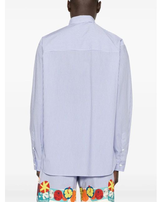 DSquared² Blue Oversized Shirt for men